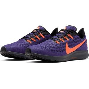 New Men’s Nike Air Zoom Pegasus 36 CLEMSON TIGERS Running Shoes CI2064-500 NIB